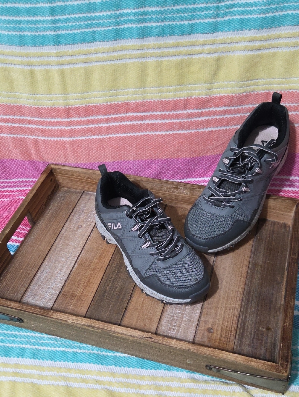 Fila Gray Outdoor Trail Sneakers